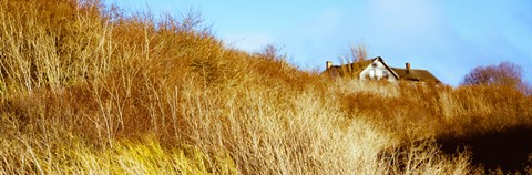 Framed Historic home on a landscape, Whidbey Island, Island County, Washington State, USA Print