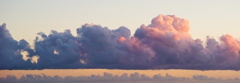Framed Clouds in the sky, Los Angeles, California Print