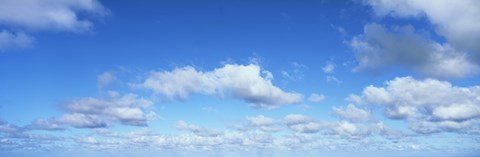Framed Clouds in the sky, USA Print