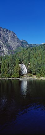 Framed Chatterbox Falls at Princess Louisa Inlet, British Columbia, Canada (vertical) Print