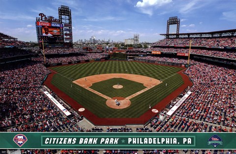Framed Philadelphia Phillies&#174; - Citizens Bank Park 14 Print