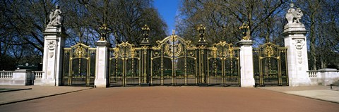 Framed Canada Gate at Green Park, City of Westminster, London, England Print