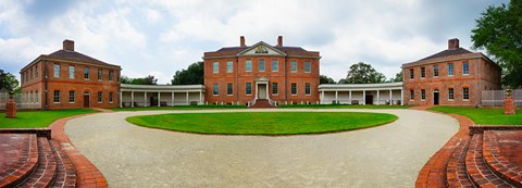 Framed Tryon Palace in New Bern, North Carolina, USA Print