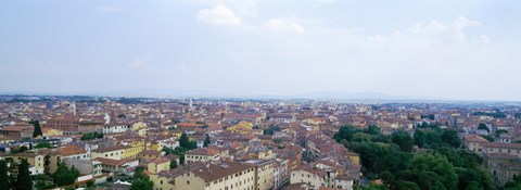 Framed Buildings in a city, Pisa, Tuscany, Italy Print