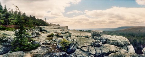 Framed Gertrude's Nose, Minnewaska State Park, Catskill Mountains, New York State, USA Print