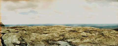 Framed Rock formations, Gertrude's Nose, Minnewaska State Park, Catskill Mountains, New York State, USA Print