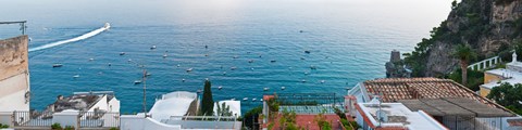 Framed Positano, Amalfi Coast, Italy Print