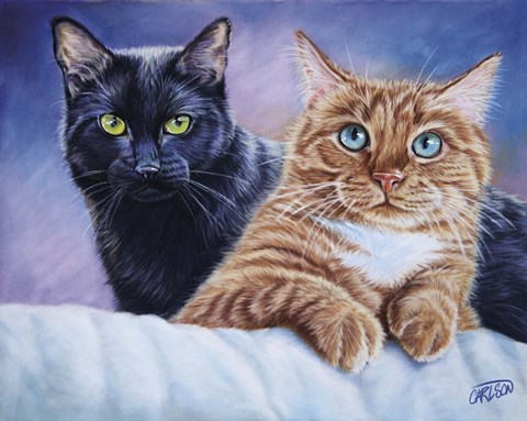 Framed Best Friends Print