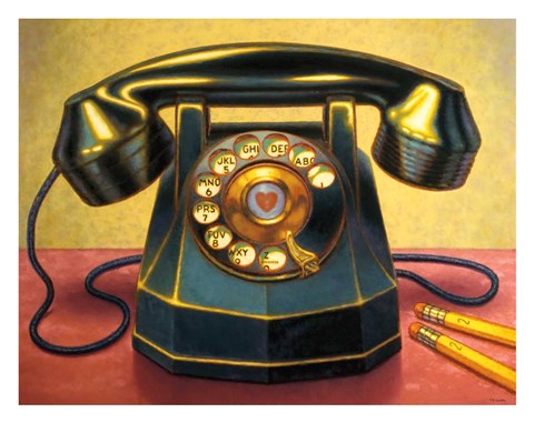 Framed Keep in Touch Print