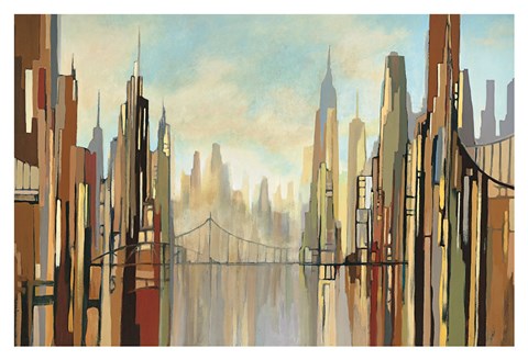 Framed Metropolis Print