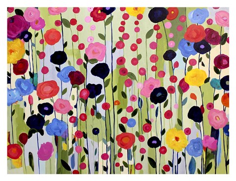 Framed She Found a Place to Bloom Print