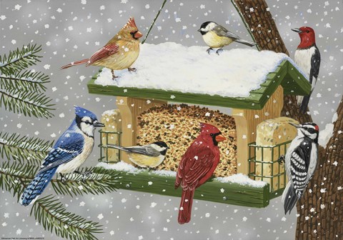 Framed Gathering Print