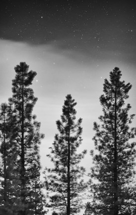 Framed Blue Nebula Print