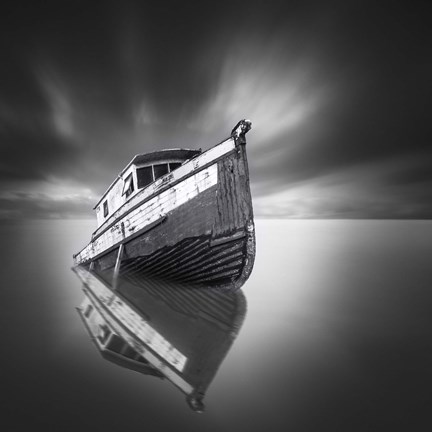 Framed My Boat III Print