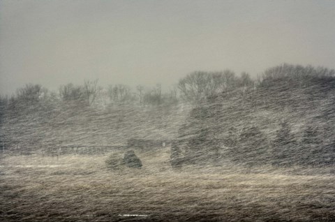 Framed Snow Train to China Print