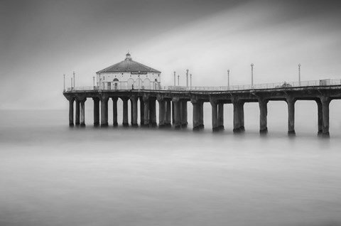 Framed Manhattan Beach 3 Print