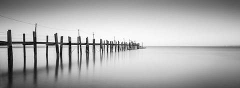 Framed China Camp Panoramic Print