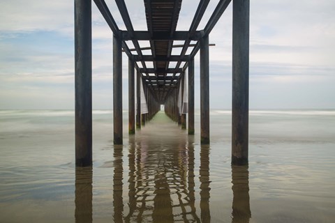 Framed Muelle en Acapulco Print