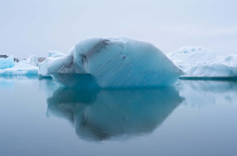 Framed Iceberg 1 Print