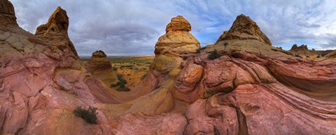 Framed Pink Mountain Print