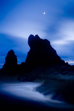 Framed Lunda En Ruby Beach Color Print