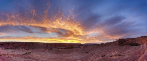 Framed Fire Clean Print