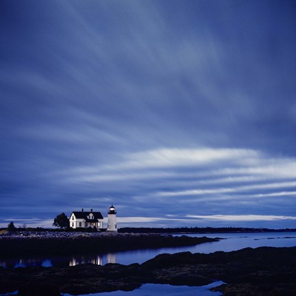 Framed Prospect Light Dawn Color Print