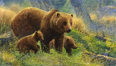 Framed Young Explorers Print