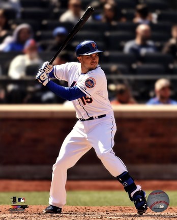 Framed Travis d'Arnaud 2014 Action Print