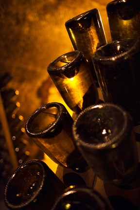 Framed Moet and Chandon champagne winery champagne cellars, Epernay, Marne, Champagne-Ardenne, France Print