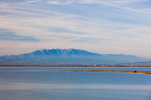 Framed Cap Leucate, Leucate, Aude, Languedoc-Roussillon, France Print