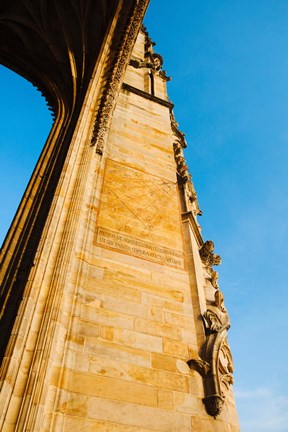 Framed Low angle view of Cathedrale Sainte-Cecile, Albi, Tarn, Midi-Pyrenees, France Print