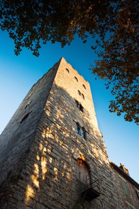 Framed Pope John XXII tower at Cahors, Lot, Midi-Pyrenees, France Print