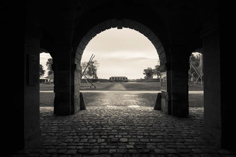 Framed Fort Medoc, Haute-Medoc Area, Gironde, Aquitaine, France Print