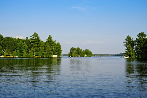 Framed Lake Muskoka, Ontario, Canada Print