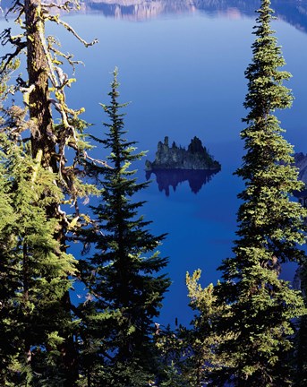 Framed Crater Lake National Park, Oregon Print