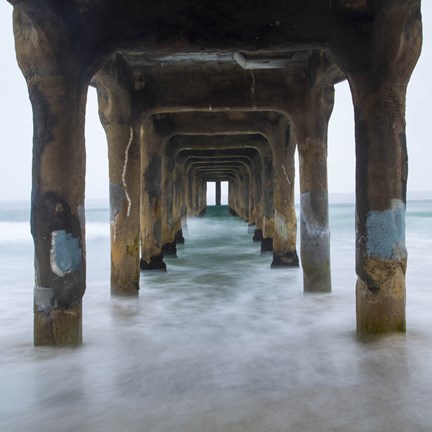 Framed Sea Door 3 Print