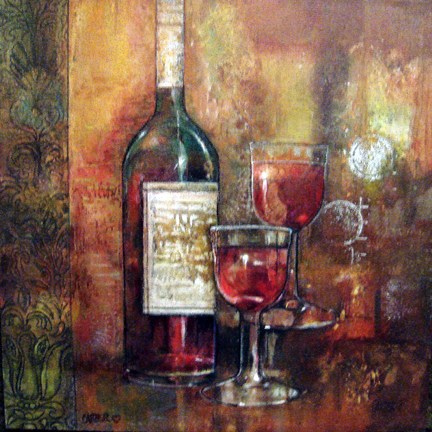 Framed Bordeaux Print