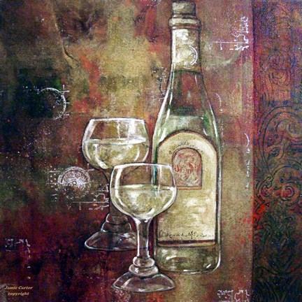 Framed Chardonnay Print