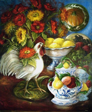 Framed Majolica Collection Print