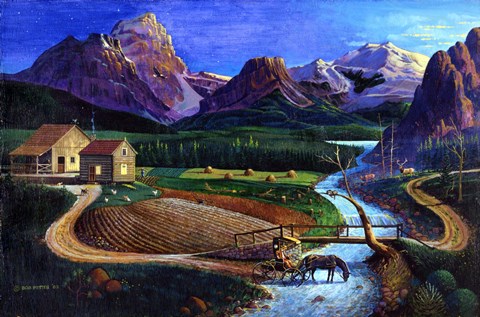 Framed After The Vigil Print