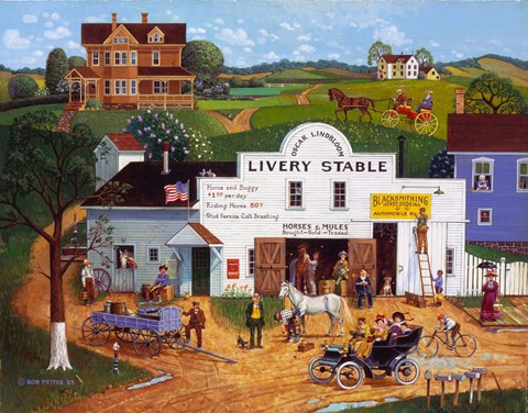 Framed Changing Times Print