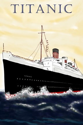 Framed Titanic Poster Print