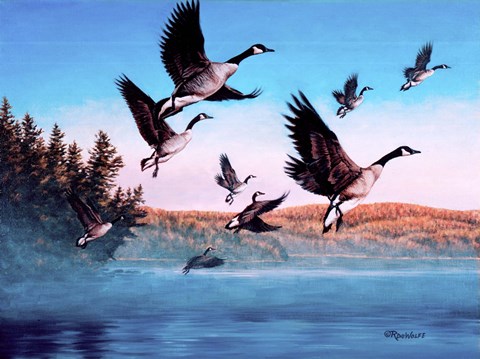 Framed Time To Go Print