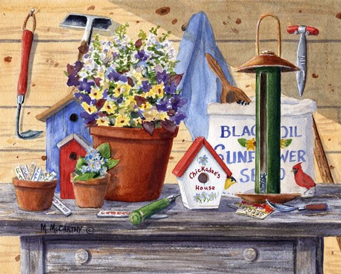 Framed Afternoon Light Print