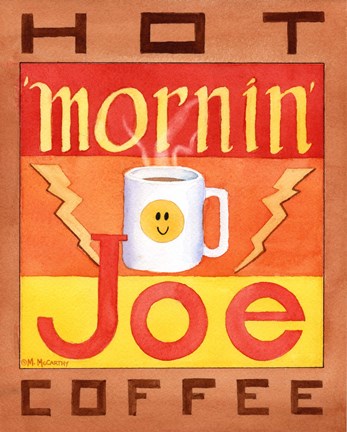 Framed Mornin&#39; Joe Print