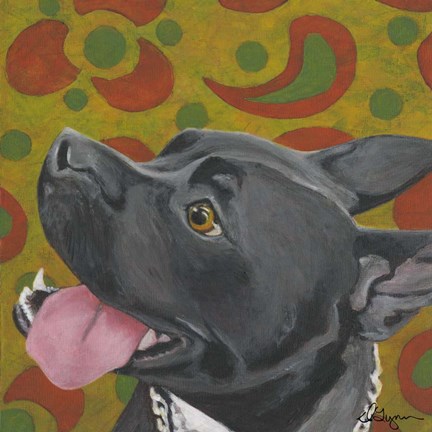 Framed Dlynn&#39;s Dogs - Kendall Print