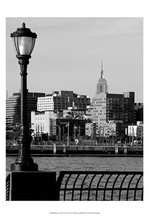 Framed Battery Park City IV Print