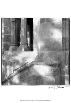 Framed Architecture Detail V Budapest Print