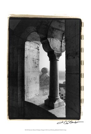 Framed Fisherman&#39;s Bastion II Budapest Print